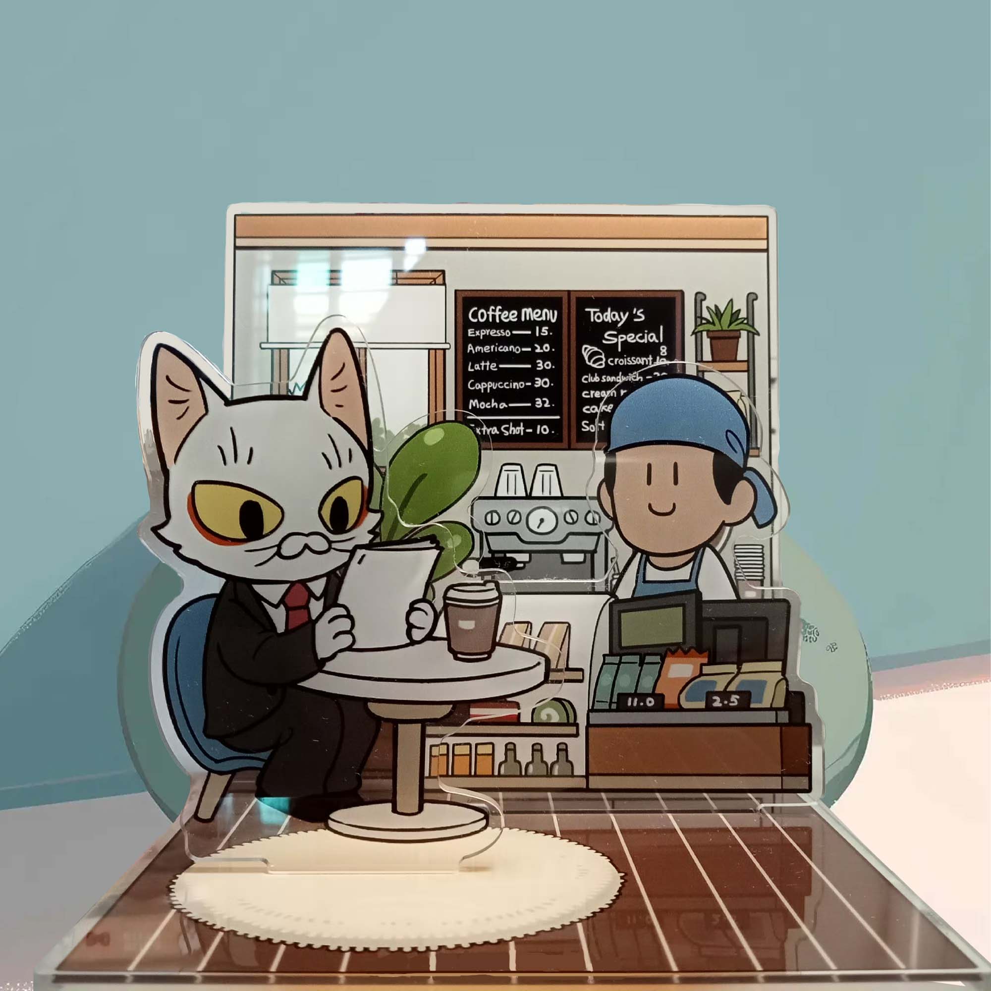 组合立牌